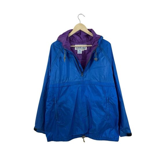 Vintage L.I.T.E. Gear Large Gortex Jacket Lightweight Pullover Blue Mens - Picture 2 of 16